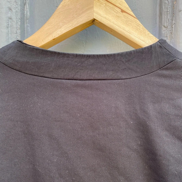 ALLSAINTS Hace Black Trench coat,  size 8 - Picture 5 of 14